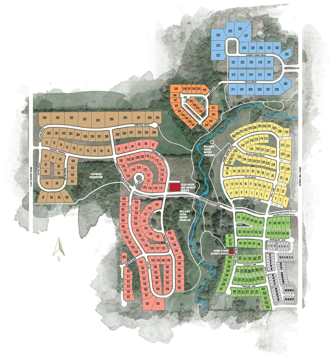 Jackson's Grant neighborhood map