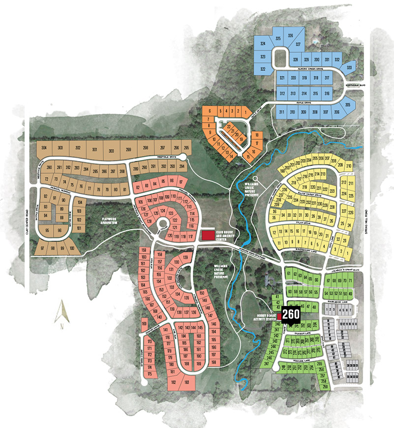 Jackson's Grant neighborhood map